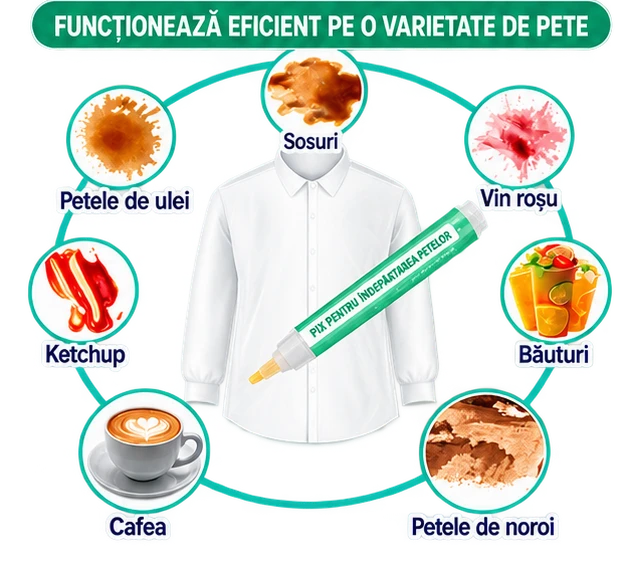 Stift pentru Îndepărtarea Petelor