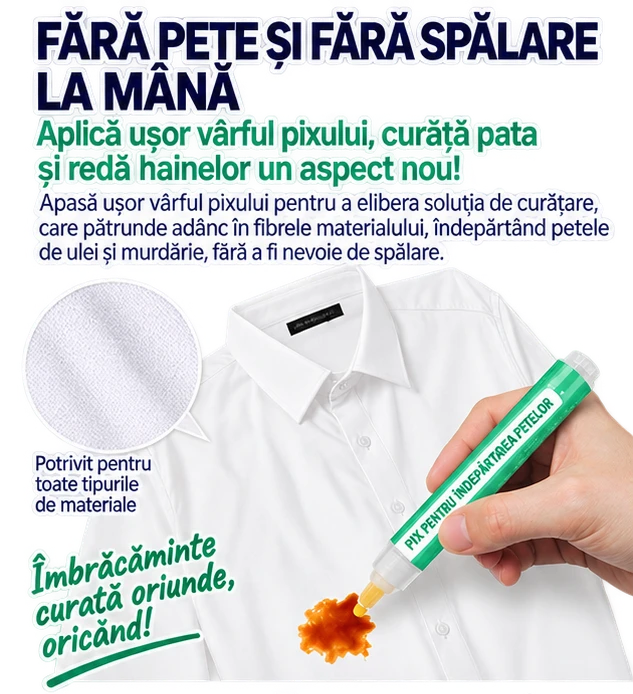 Stift pentru Îndepărtarea Petelor