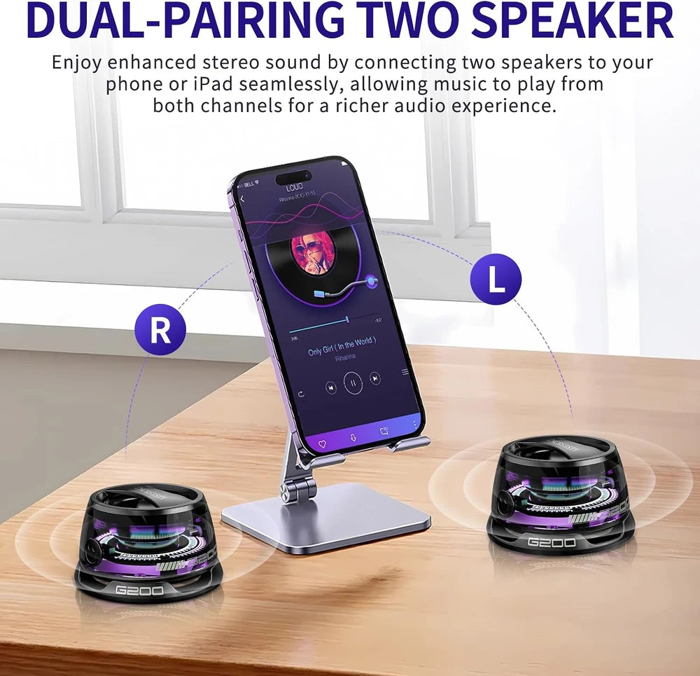 Suport Magnetic Telefon cu Boxa Bluetooth